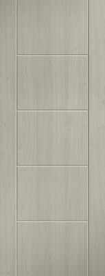 Internal Light Grey Laminate Pre-Finished Ladder FD30 44mm Fire Door