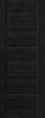 Internal Laminate Tigris Dark Grey Pre-Finished FD30 44mm Fire Door