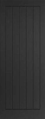 Internal Cottage Black Pre-Finished Door