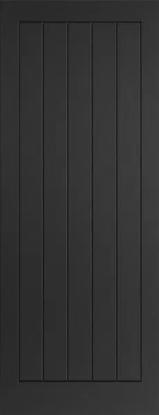 Internal Cottage Black Pre-Finished Door