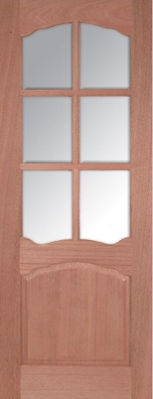 Hardwood Riviera 6L Glazed - Unfinished - DFG