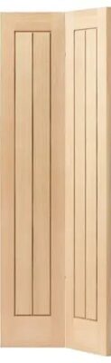 Internal Oak Thames Un-Finished Solid Core Bi-Fold Door