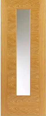 Internal Ostria Oak Pre-Finished (CLEAR GLASS) Door
