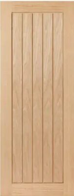 Internal Thames Oak Un-Finished Solid Core Door