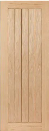 Internal Thames Oak Un-Finished Solid Core Door