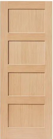 Internal Oak Snowdon Un-Finished Door