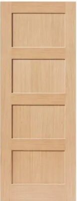Internal Oak Snowdon Un-Finished FD30 44mm Fire Door