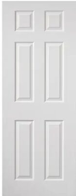 Internal White Colonist Woodgrain FD30 44mm Fire Door