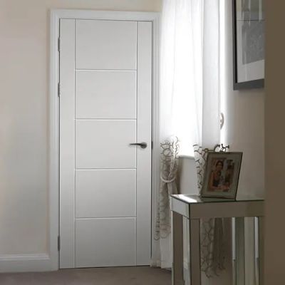 Internal Tigris White Pre-Finished FD30 44mm Fire Door - Image 2