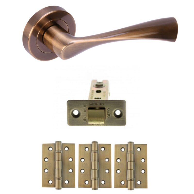 Internal Handle Pack Antique Brass - HH