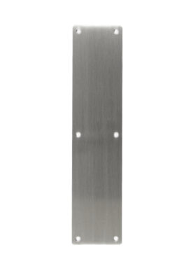 Push Plate Satin Stainless Steel