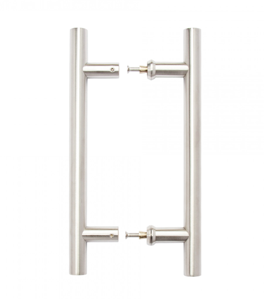Guardsman Pull Handle Satin Steel 22mm