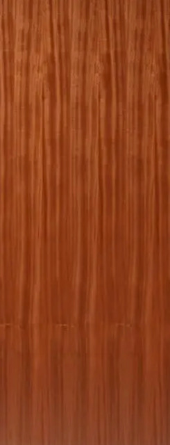 Internal Sapele Real Wood Veneer Flush Pre Finished FD30 44mm Fire Door