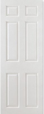Internal White Primed 6 Panel FD60 54mm Smooth Fire Door