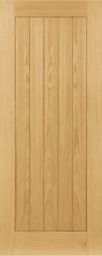 Internal Oak Chester Un-Finished Door