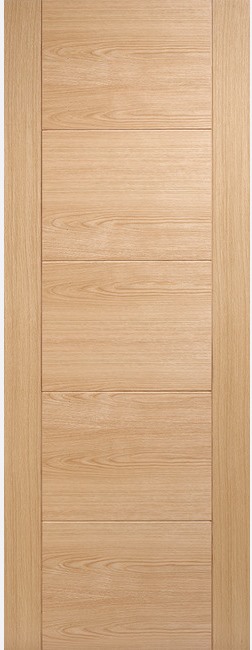 Internal Oak Trend Solid Channel Groove Pre-Finished Door