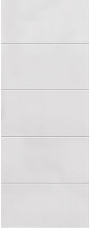 Internal White Primed Horizontal 4 Line Standard Core Door