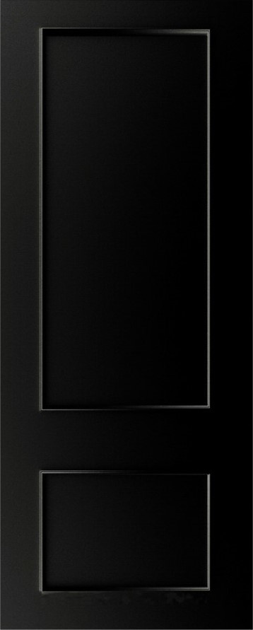 Internal Black Sandringham Pre-Finished FD30 44mm Fire Door