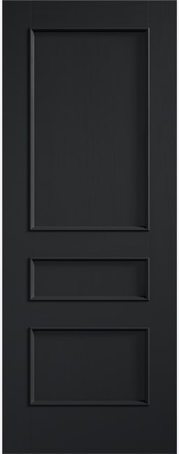 Charcoal Black Toledo FD30 Internal Fire Door - Pre-Finished - Solid Core - LPD