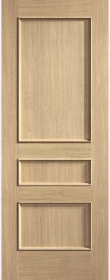 Oak Toledo Pre-Finished FD30 44mm Fire Door - LPD