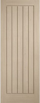 Internal Blonde Oak Mexicano Pre-Finished Solid Core Door