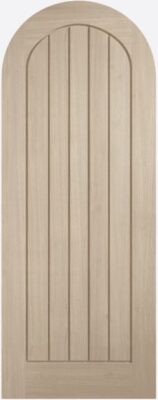 Internal Blonde Oak Arched Mexicano Pre-Finished Solid Core Door