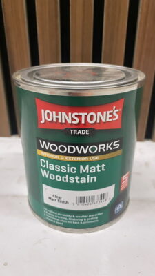 Woodstain - Clear Matt