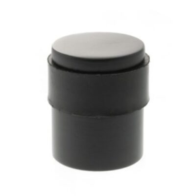 Matt Black Floor Mounted Door Stop - AUK