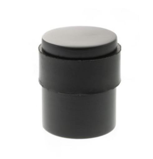 Matt Black Floor Mounted Door Stop - AUK