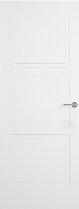 Internal White Primed Shallow Embossed 3 Panel Standard Core Door