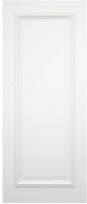 Internal White Primed Solid Core Blenheim Door