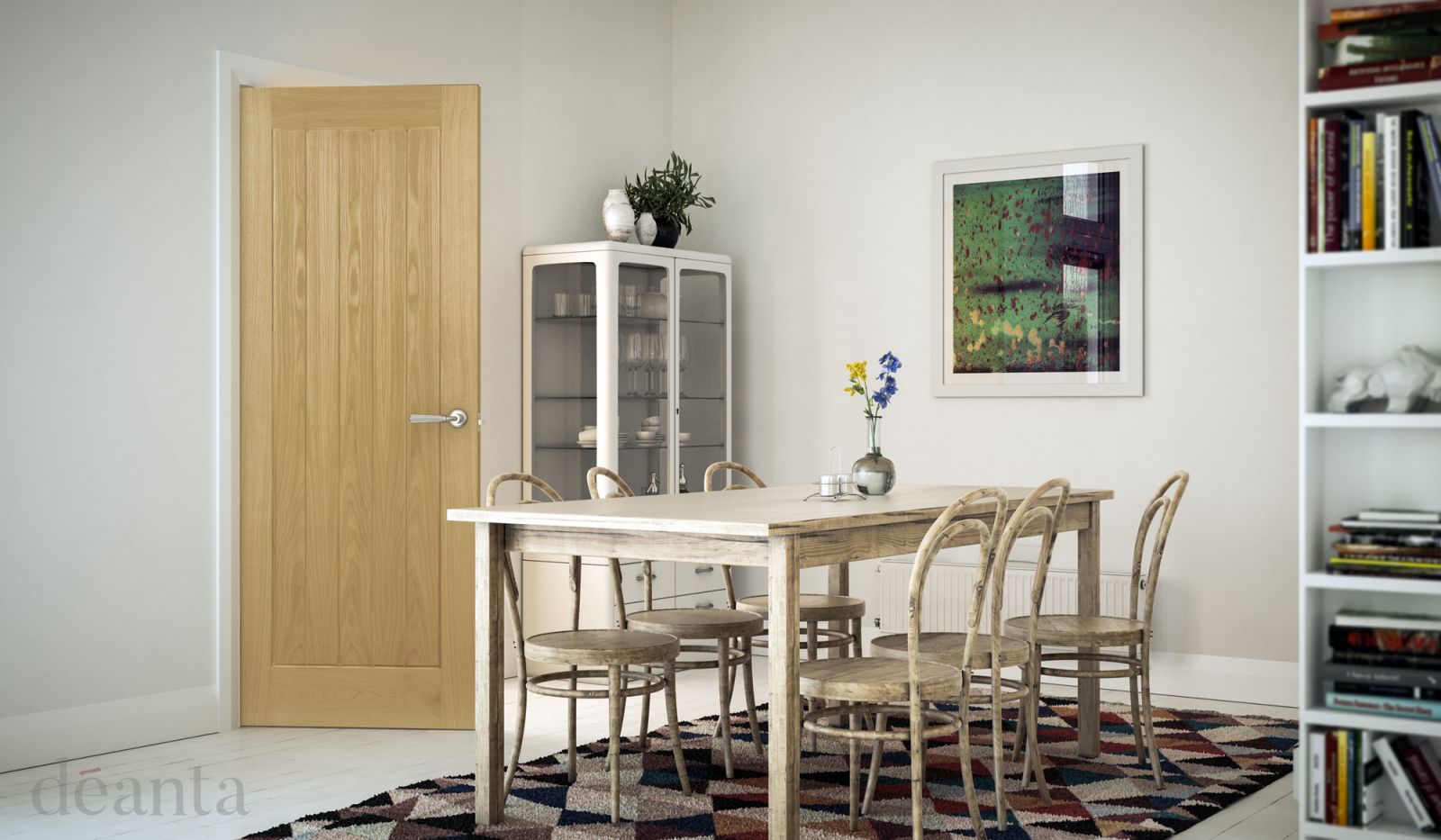 Internal Oak Ely Pre-Finished Door - Image 2