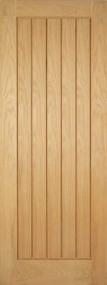 Oak Mexicano Un-Finished FD30 44mm Fire Door - LPD
