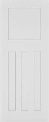 Internal White Primed Cambridge FD30 44mm Fire Door