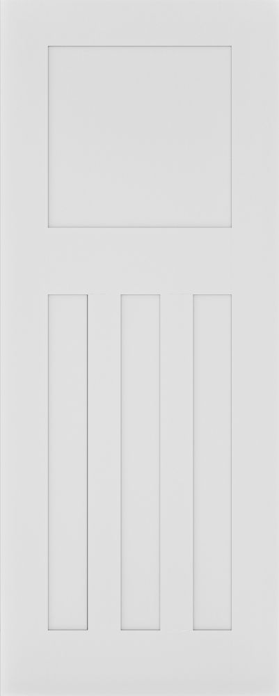 Internal White Primed Cambridge FD30 44mm Fire Door
