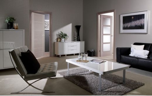 Internal Light Grey Vancouver (CLEAR GLASS) Pre-Finished Solid Core - LPD - Image 2