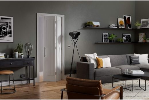 Internal White Primed Mexicano Bi-fold - LPD - Image 2