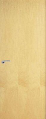 Ash Real Wood Veneer Flush FD30 44mm Unframed - PD