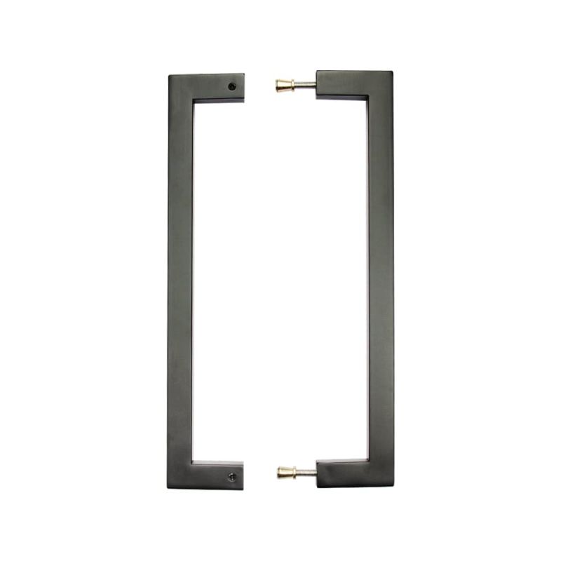 Matt Black Urban Pull Handle (Pair) Tube