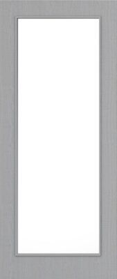 Light Grey Ash Flush D05 Glazed FD30 44mm Pre-Finished Firedoor - DE