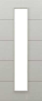 Light Grey Ash with Dark Grey Ash Horizontal Inlays D010 Glazed - FD30 - 44mm - Prefinished - DE