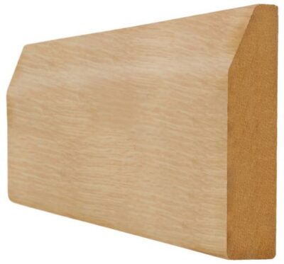 Oak Chamfered Skirting Pack - Unfinished - LPD