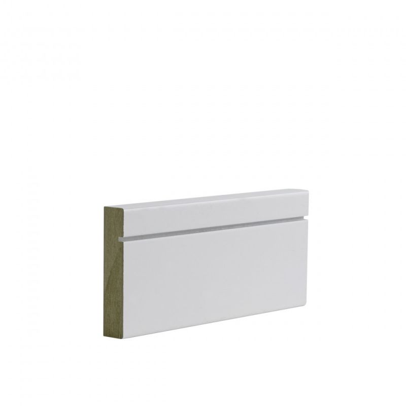 White Primed Shaker Architrave Set