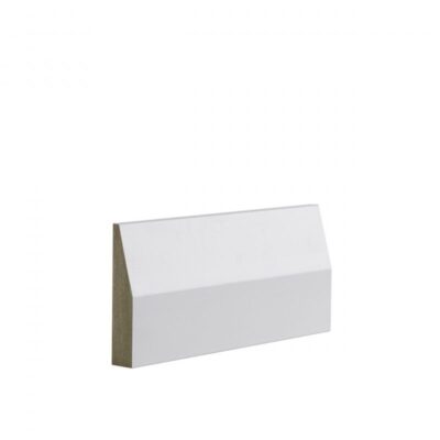 White Primed Half Splayed Architrave Set