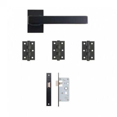 Argo Matt Black Slim Latch Kit - DE