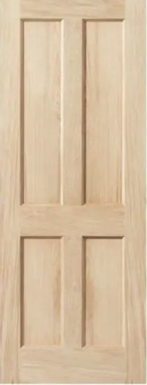 Internal Oak Derwent Un-Finished Solid Core Door