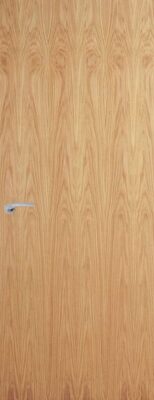 White Oak Veneer Flush Pre-Finished Fire Door FD60 54mm - PD