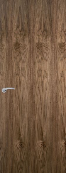 Walnut Real Wood Unframed Veneer Flush Pre-Finished FD60 54mm - PD