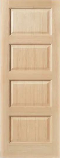 Oak Pattern 50 Mersey Raised & Fielded Panels Un-Finished - DG