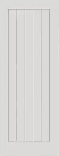 Internal White Primed Thames Semi Solid Core Smooth Finish Door